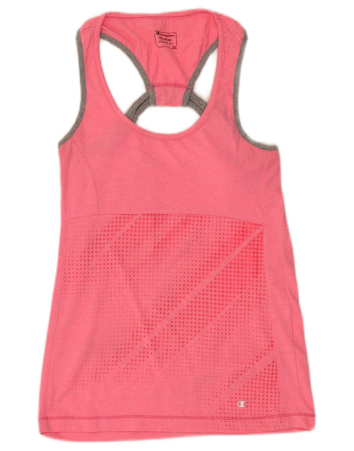 Top Vest Crop pentru Femei Champion UK 12 Medium Pink Spotted