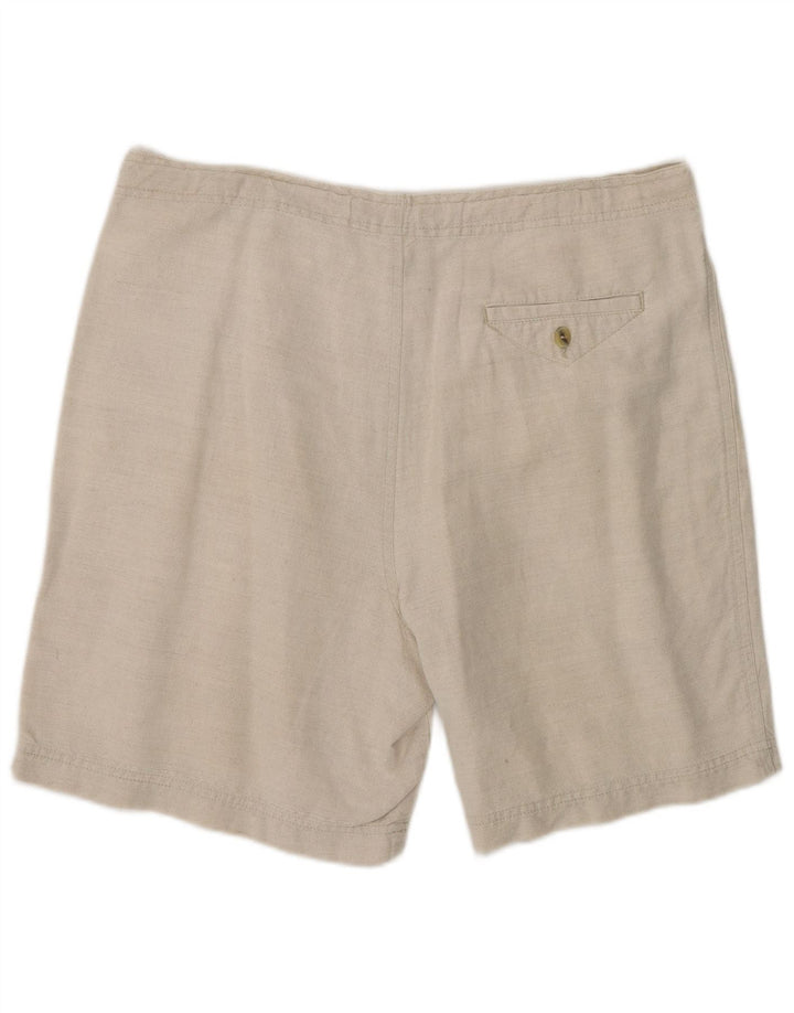 Marks & Spencer Pantaloni scurți chino pegged pentru femei, mediu W34, in bej