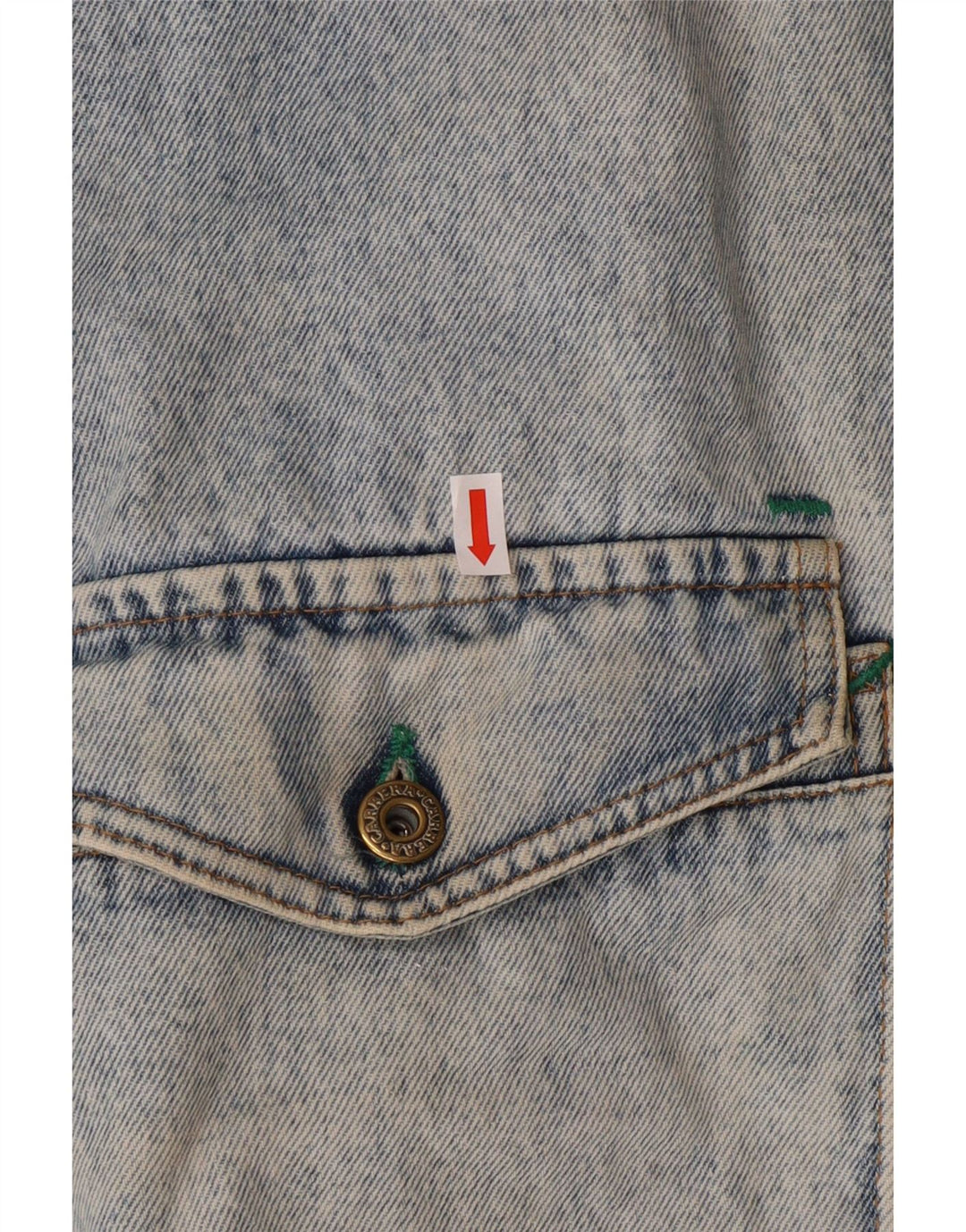 CARRERA Jachetă Sherpa Denim 11-12 Ani Bumbac Albastru