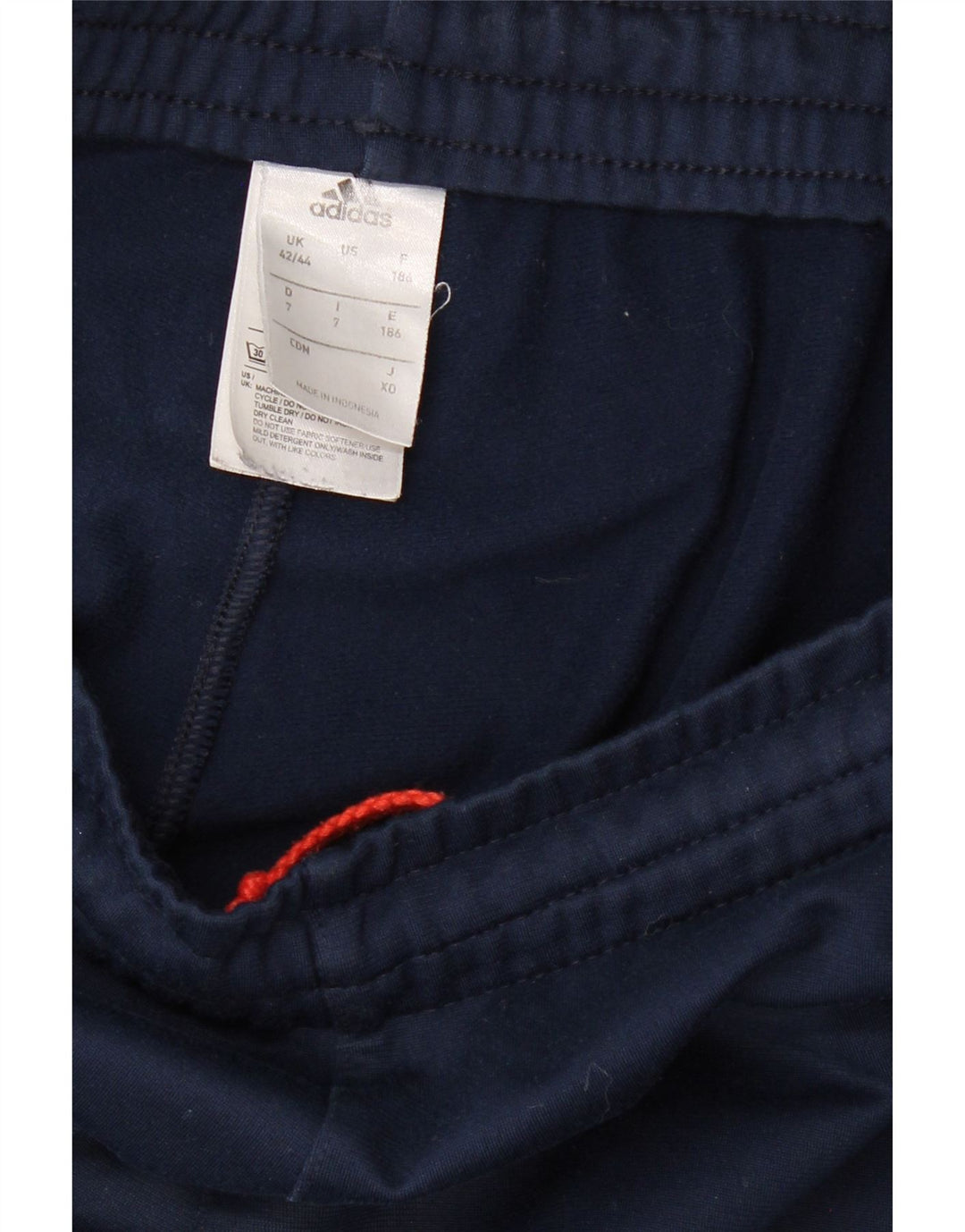 Pantaloni de trening ADIDAS pentru bărbați Marea Britanie 42/44 Poliester mare bleumarin