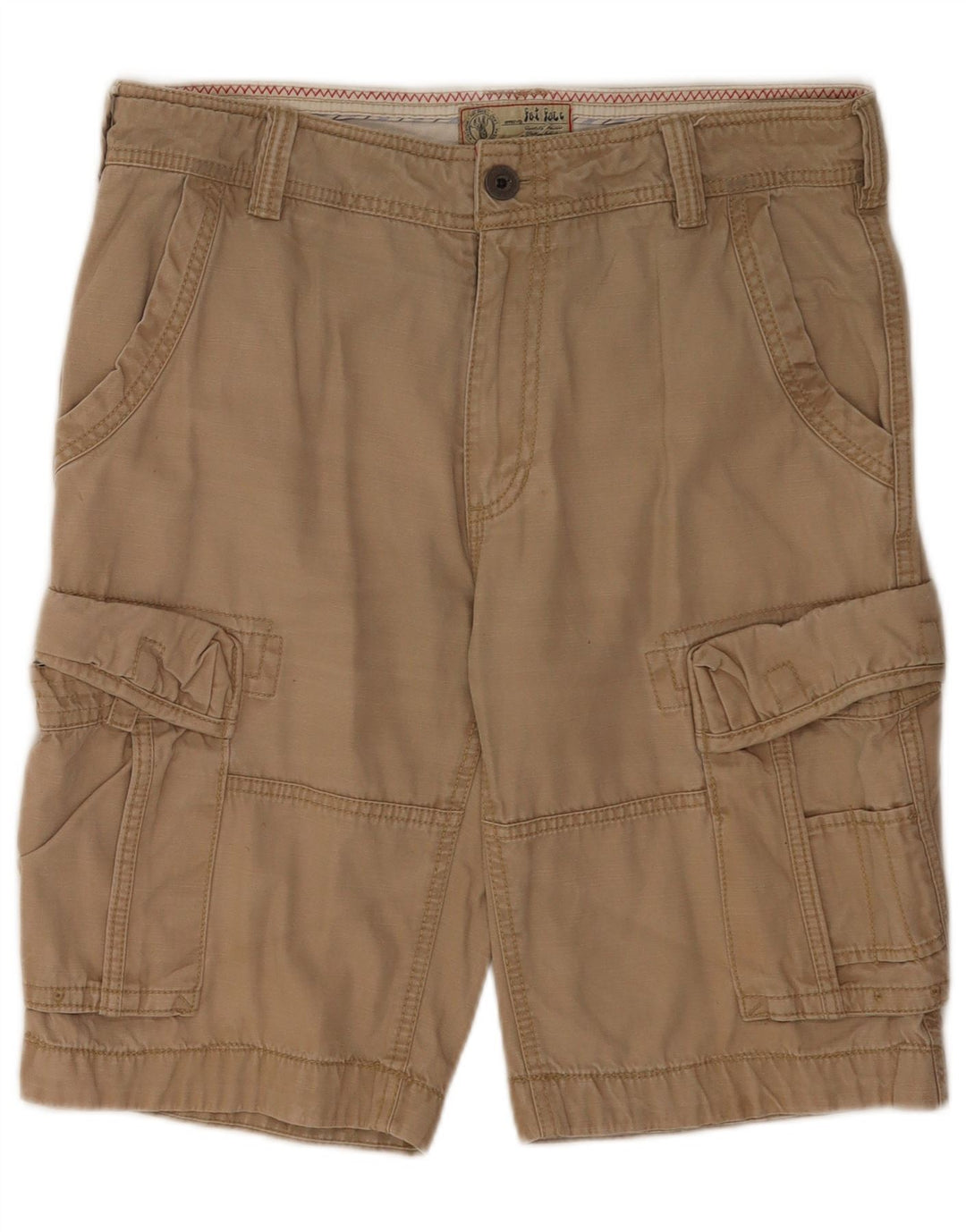 Pantaloni scurți cargo pentru bărbați Fat Face W34 mare, bej, bumbac