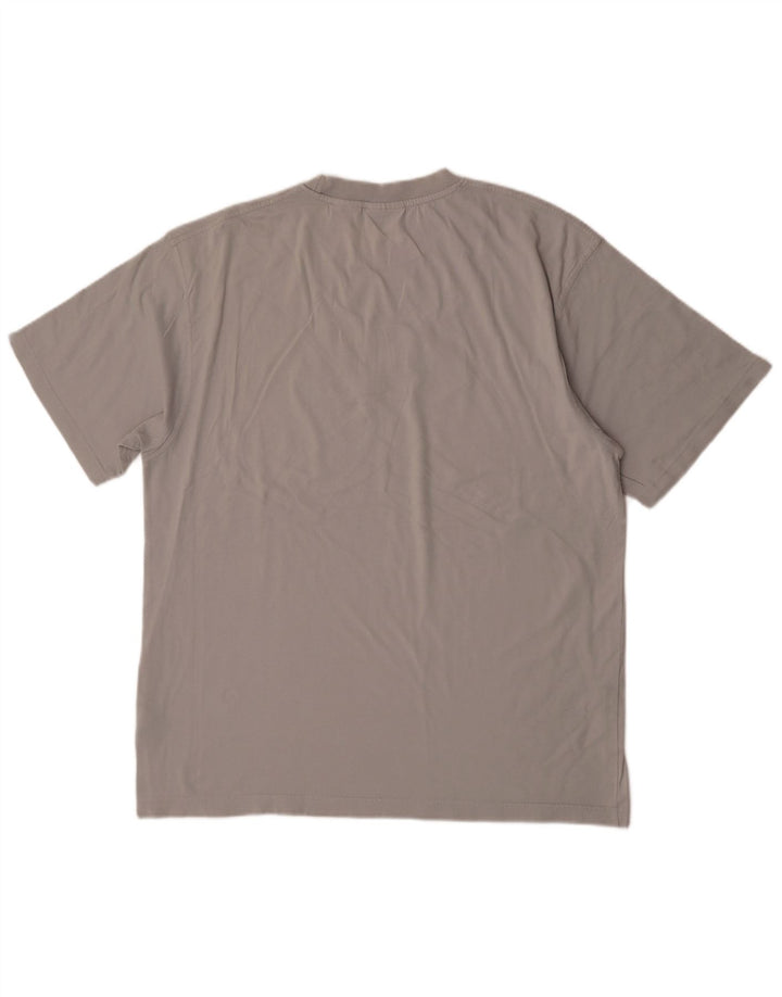 Tricou grafic pentru bărbați FILA Top XL bumbac gri