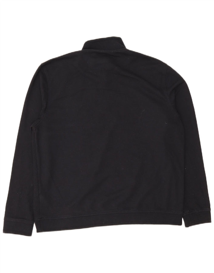 Pulover pentru bărbați Ted Baker, cu fermoar și gât, mărimea 6 2XL bleumarin