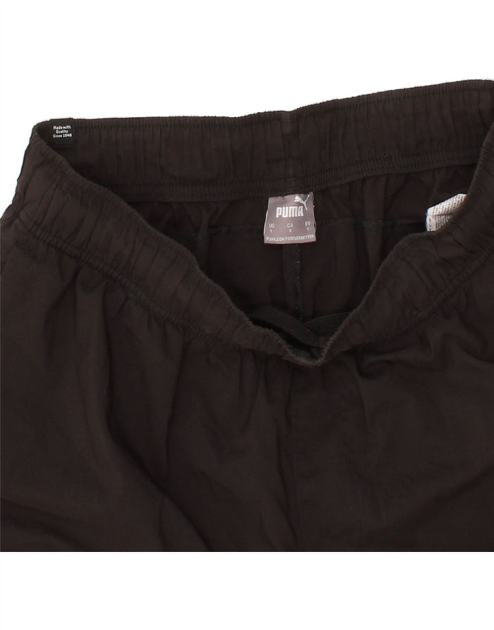 PUMA Mens Sport Shorts Large Black Polyester Vintage Puma and Second-Hand Puma from Messina Hembry 