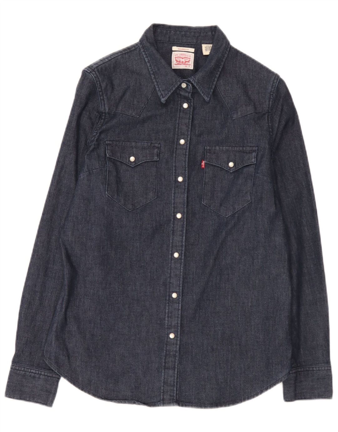 Cămașă Levi's Tailored Fit din denim UK 14 Medium bleumarin Bumbac