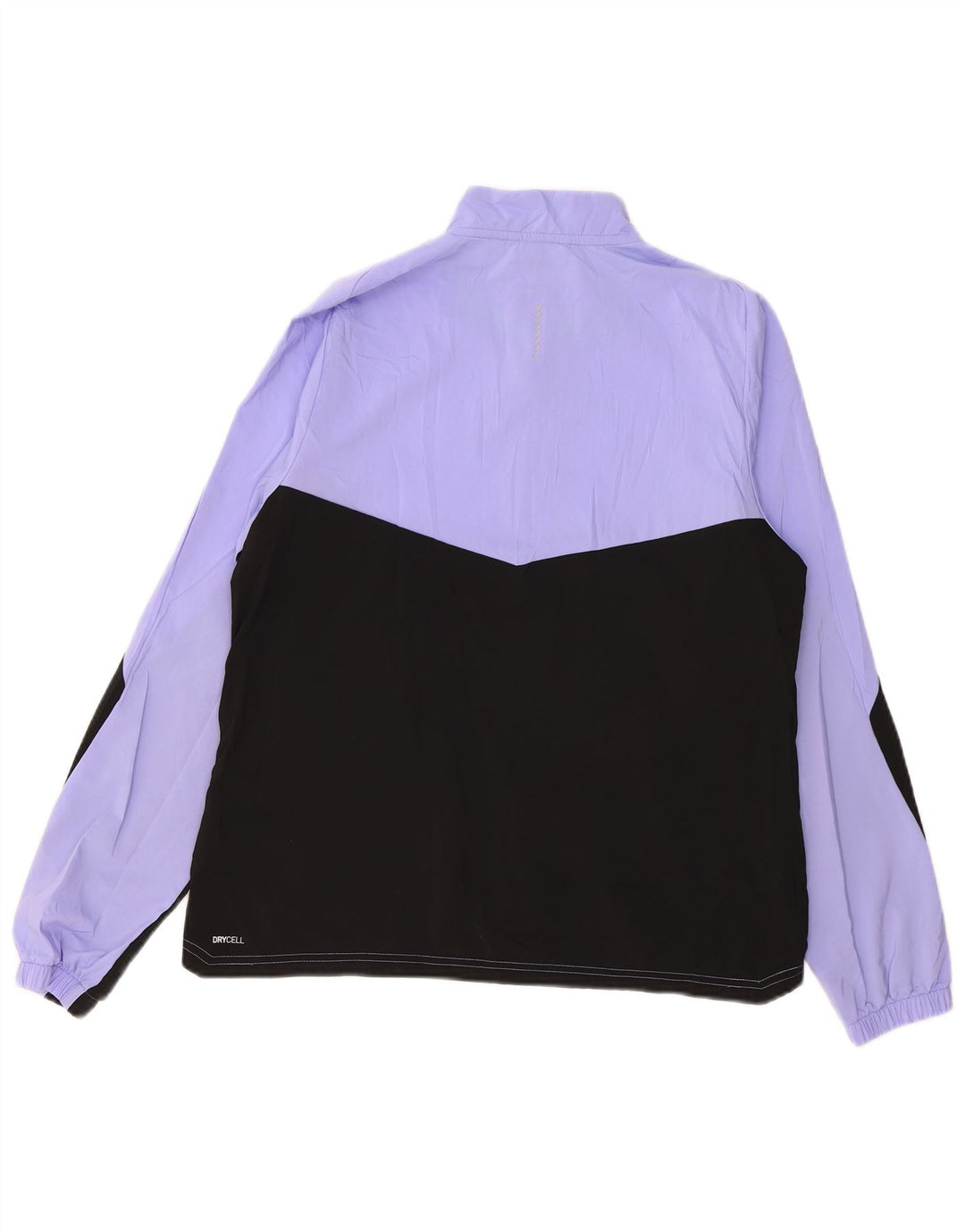 Jachetă de trening PUMA pentru femei UK 14 Poliester color bloc de culoare violet mediu