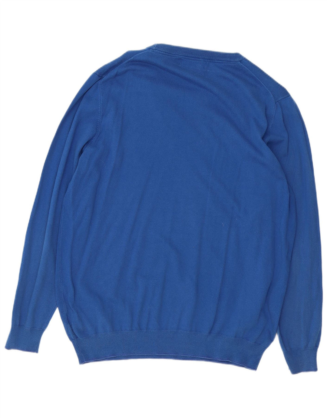 LYLE & SCOTT Pulover pentru bărbați cu gât crew pulover XL bumbac albastru
