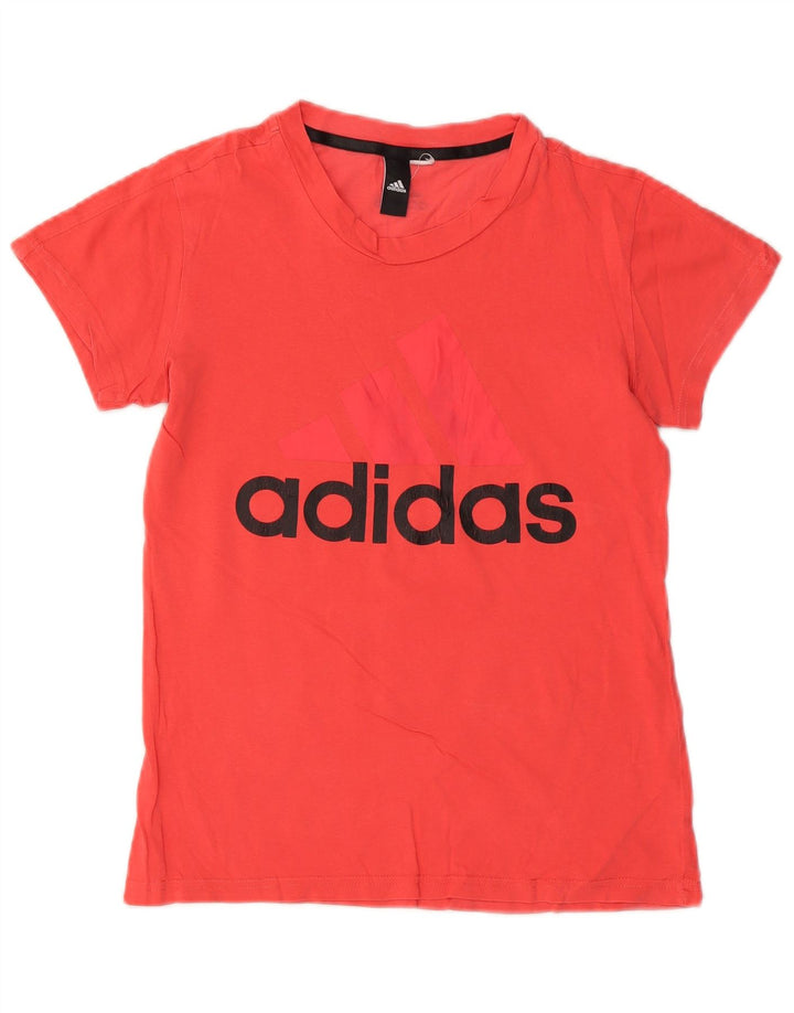 Tricou grafic ADIDAS pentru femei Top UK 12 Medium Red