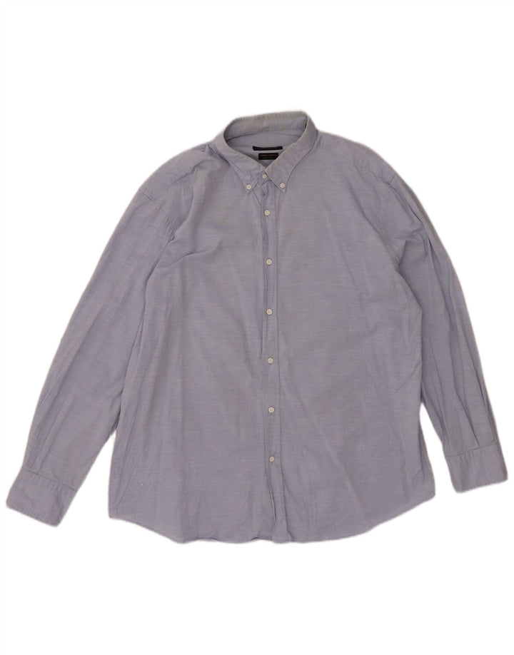 MASSIMO DUTTI Mens Shirt 2XL Blue