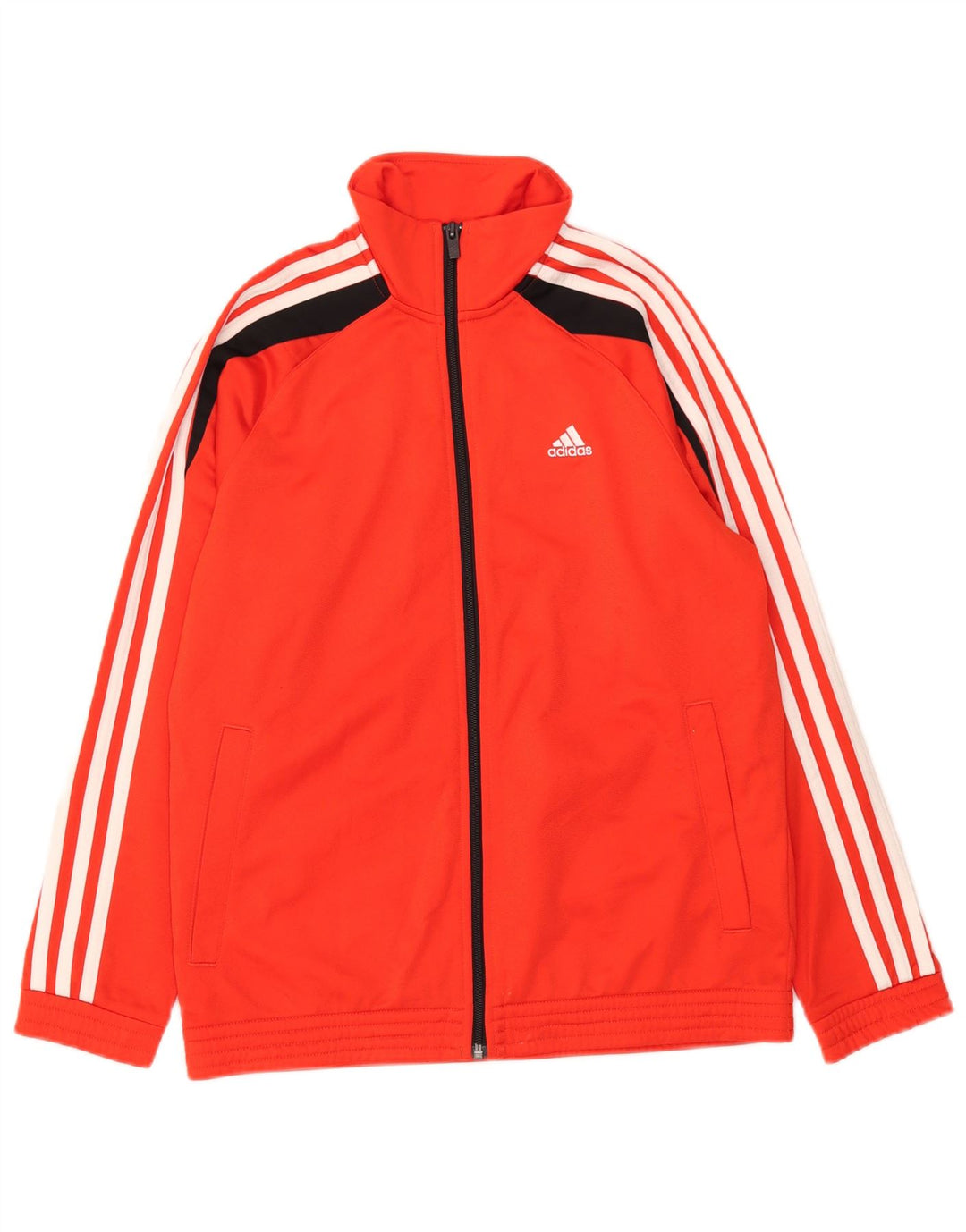 Jachetă Adidas Fete Trening Top 13-14 Ani Poliester Roșu