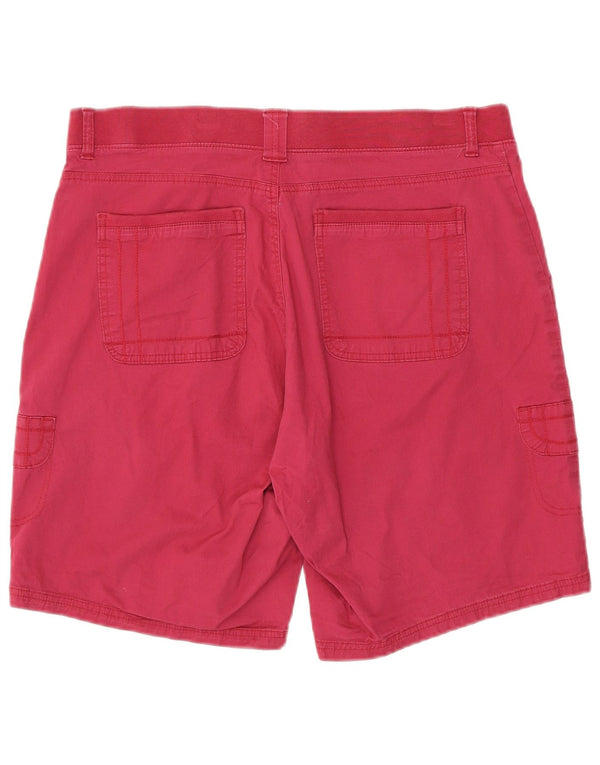 Pantaloni scurti cargo pentru femei Lee, cu o formă relaxată, US 16 2XL W36, bumbac roz