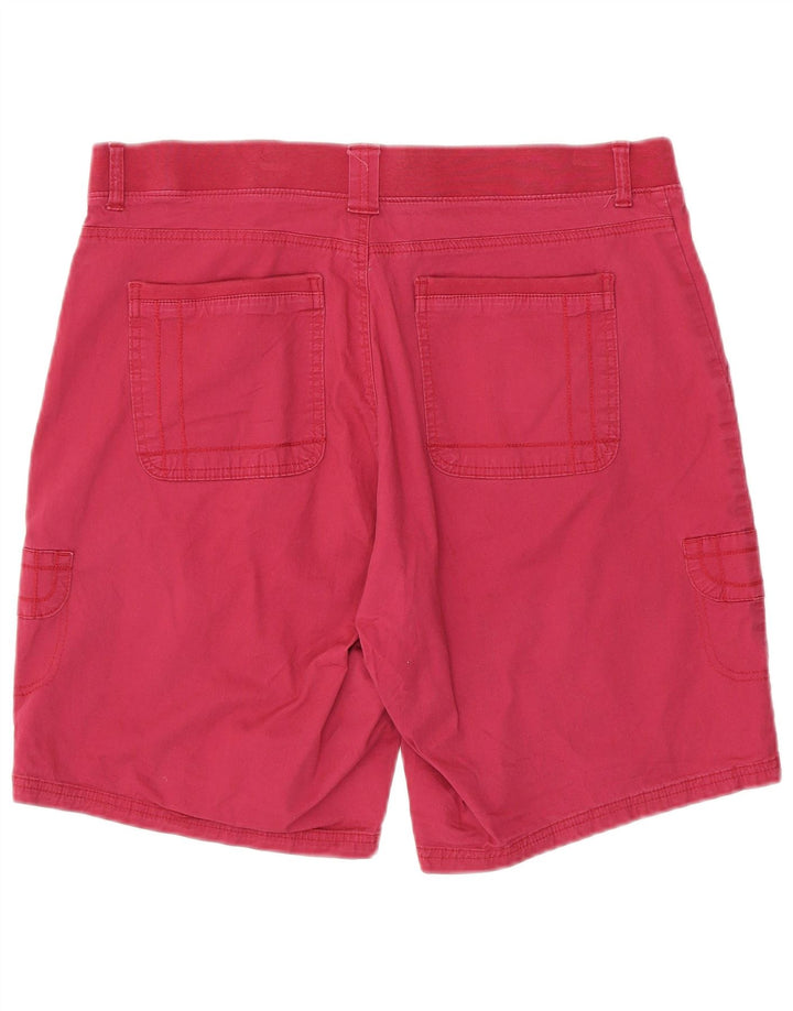 Pantaloni scurti cargo pentru femei Lee, cu o formă relaxată, US 16 2XL W36, bumbac roz