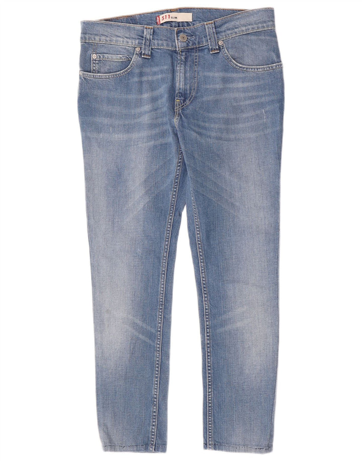 Blugi Levi's 511 Slim pentru femei W32 L26 Bumbac albastru