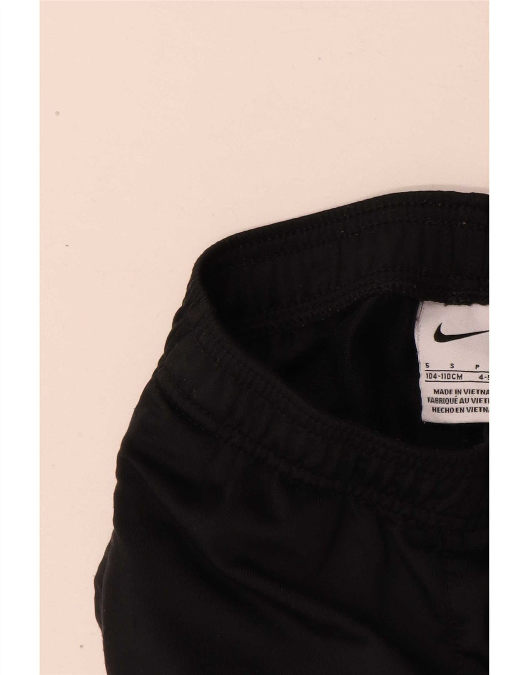 Pantaloni de trening Nike băieți 4-5 ani poliester negru mic