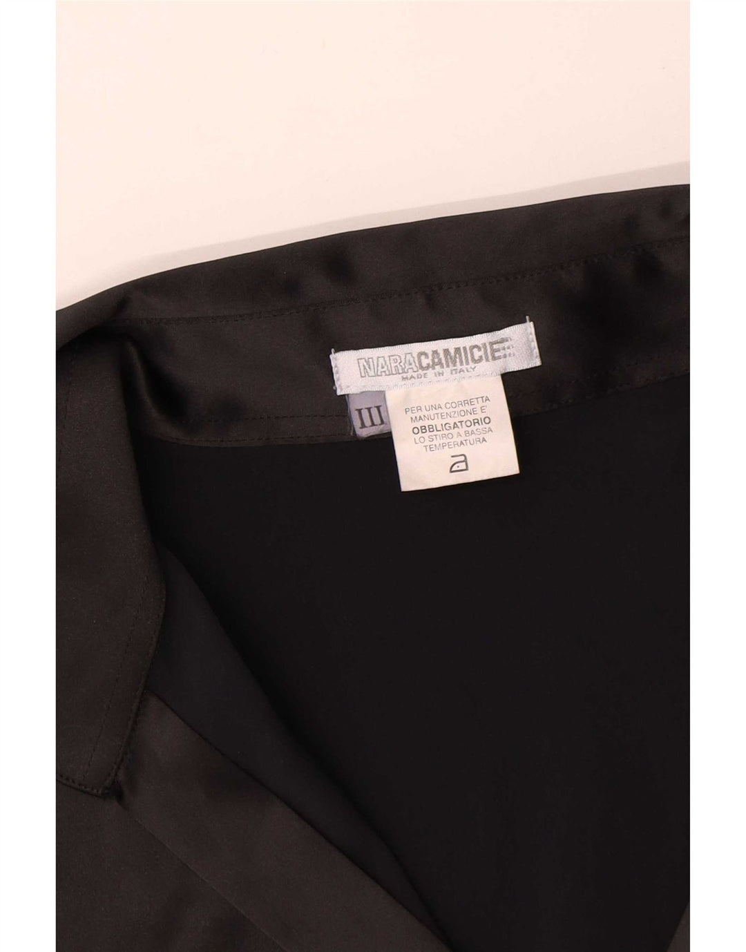 Bluză cămașă pentru femei Naracamicee UK 12 Poliester mediu negru