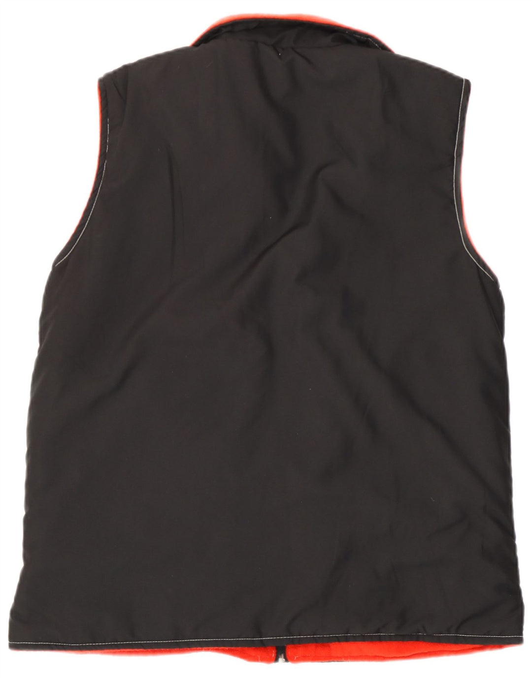 Gilet Lotto pentru bărbați, reversibil, mic, negru, poliester color bloc