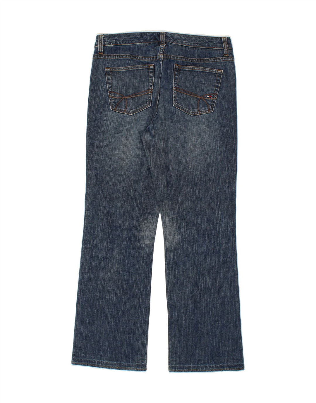 TOMMY HILFIGER Womens Straight Jeans US 8 Medium W32 L30 Blue Cotton Vintage Tommy Hilfiger and Second-Hand Tommy Hilfiger from Messina Hembry 