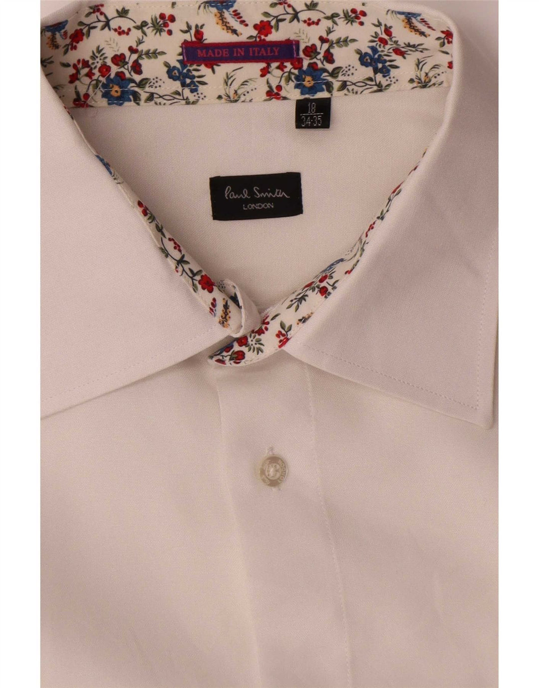 Cămașă pentru bărbați Paul Smith Mărimea 18 2XL Alb