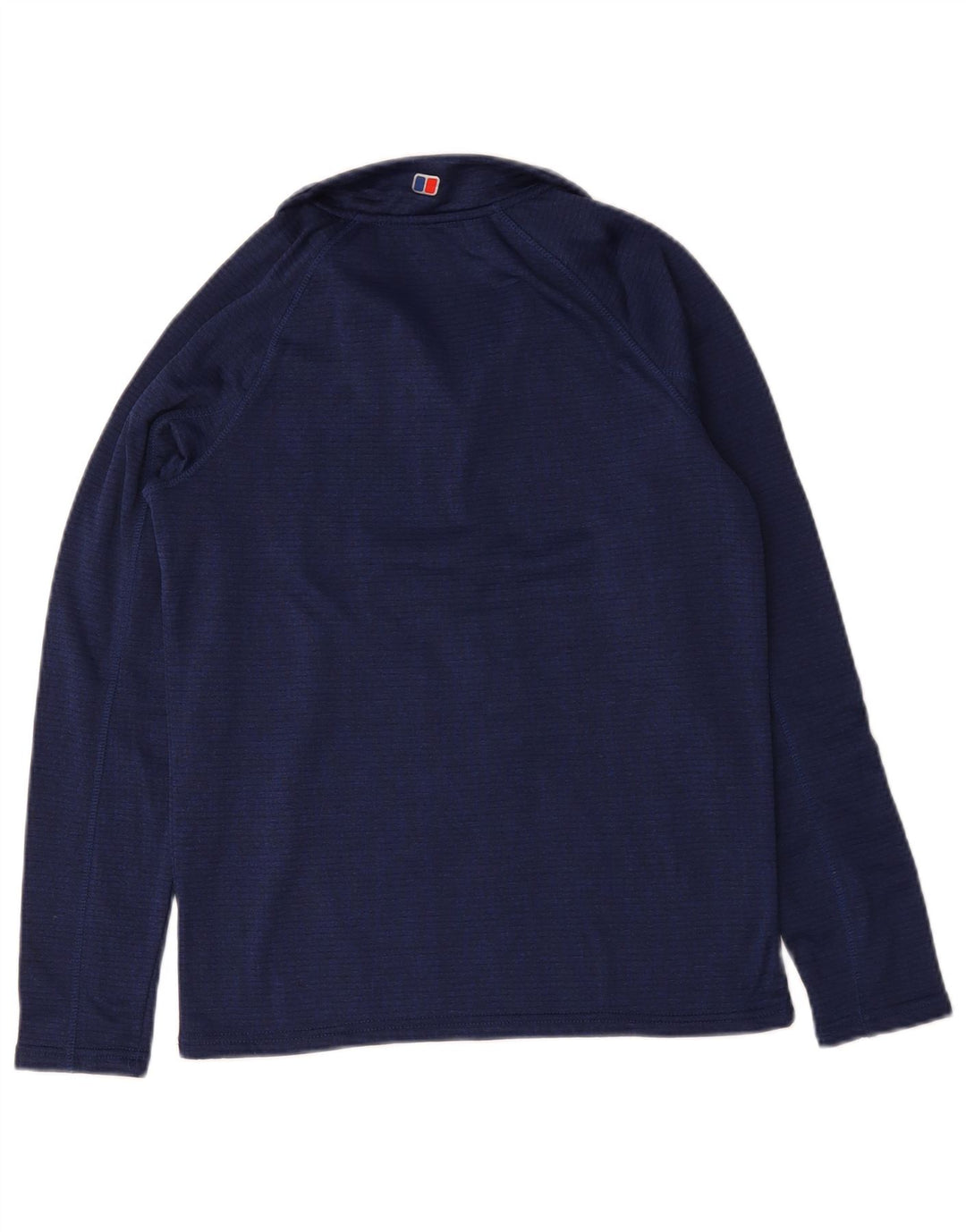 Trening Berghaus pentru băieți, cu fermoar, cu gât, pulover, 12-13 ani, bleumarin