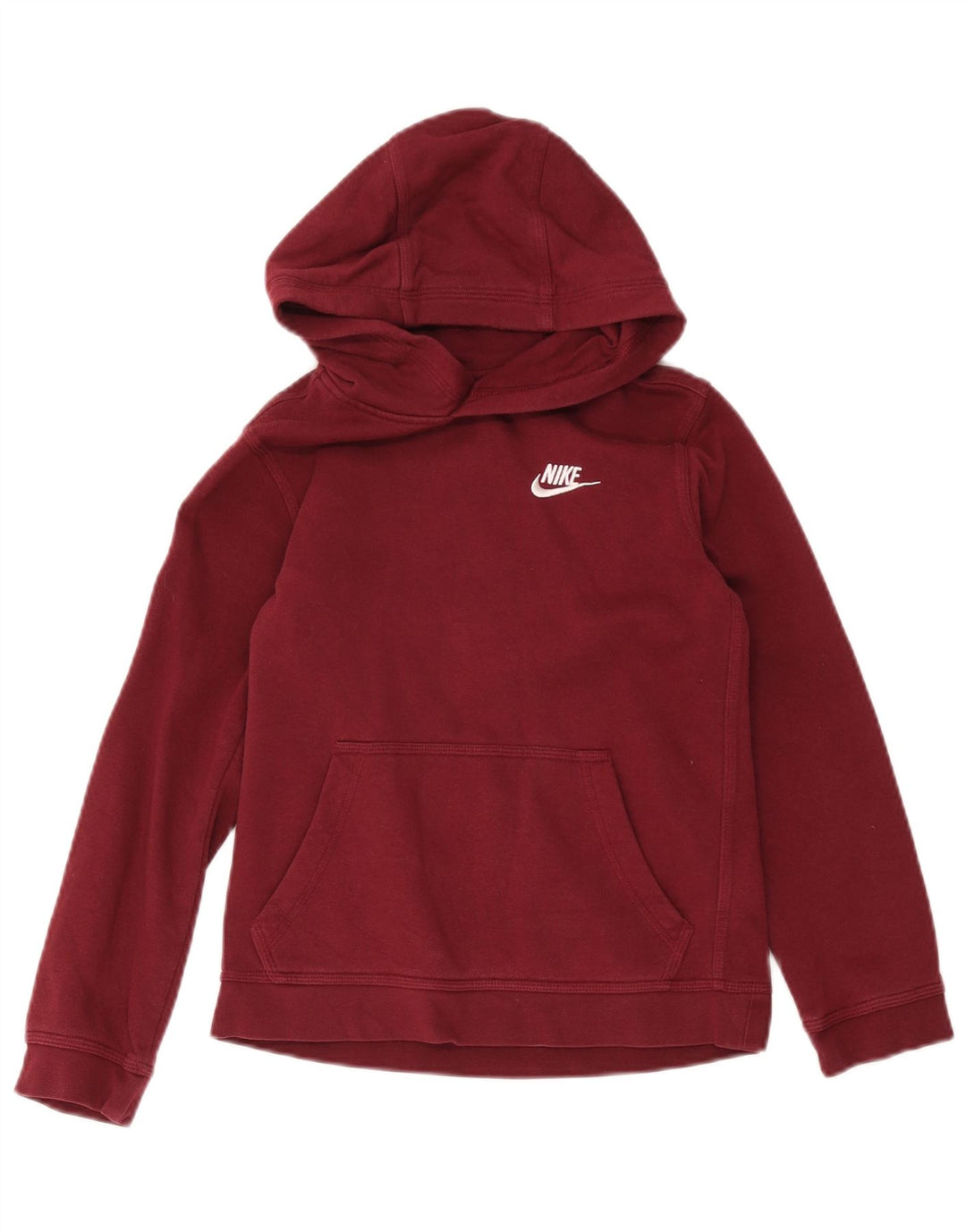 Pulover Nike pentru băieți, 10-11 ani, bumbac maro mediu