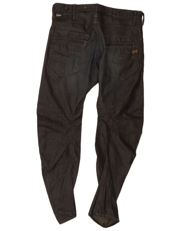 Blugi G-Star Banana Tapered pentru bărbați W34 L32 bumbac negru
