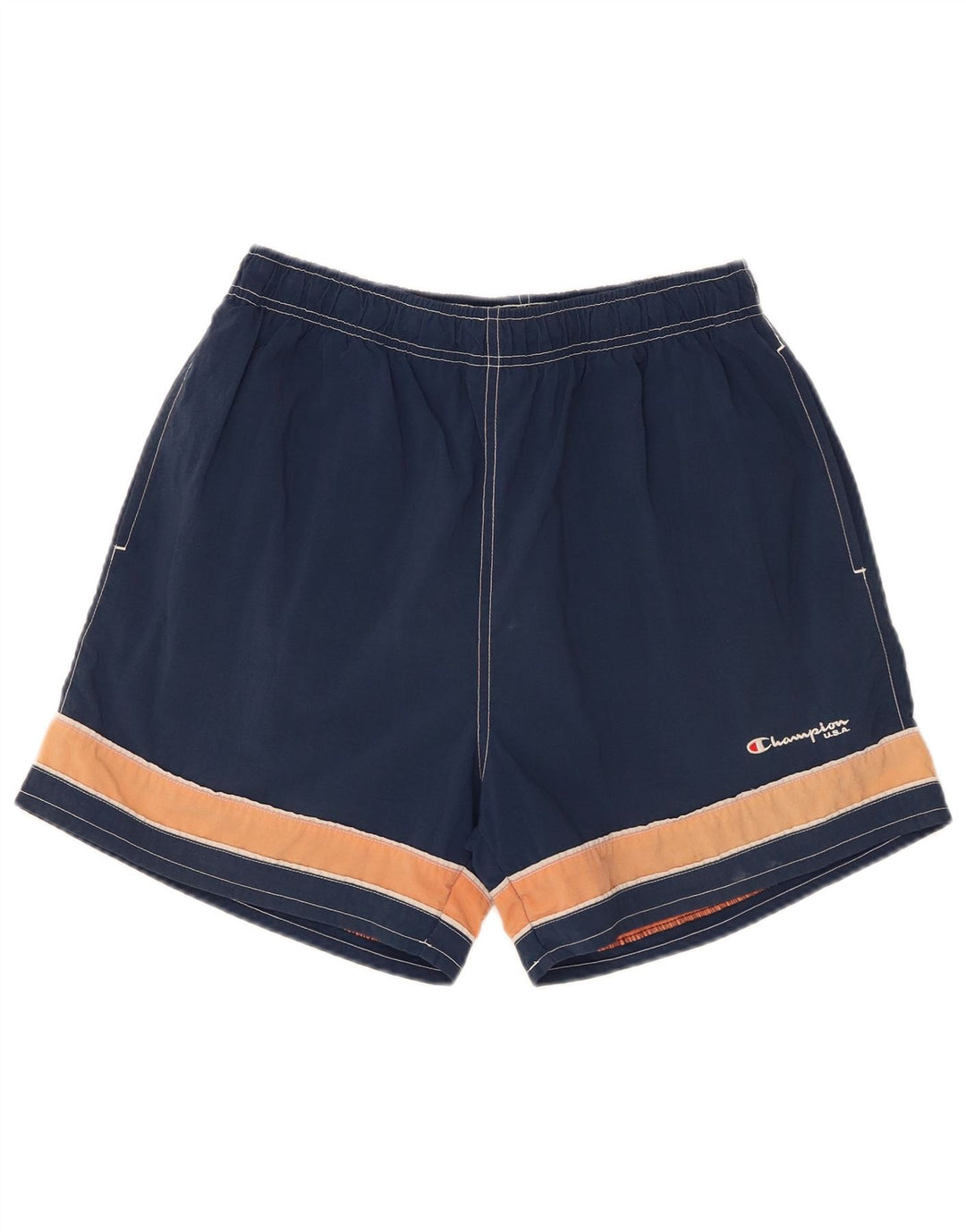 Pantaloni scurți de înot Champion pentru bărbați, mari, bleumarin, color block