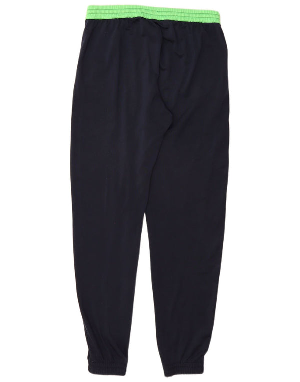Adidas Boys Tracksuit Trousers Joggers 15-16 Years Navy Blue Colourblock