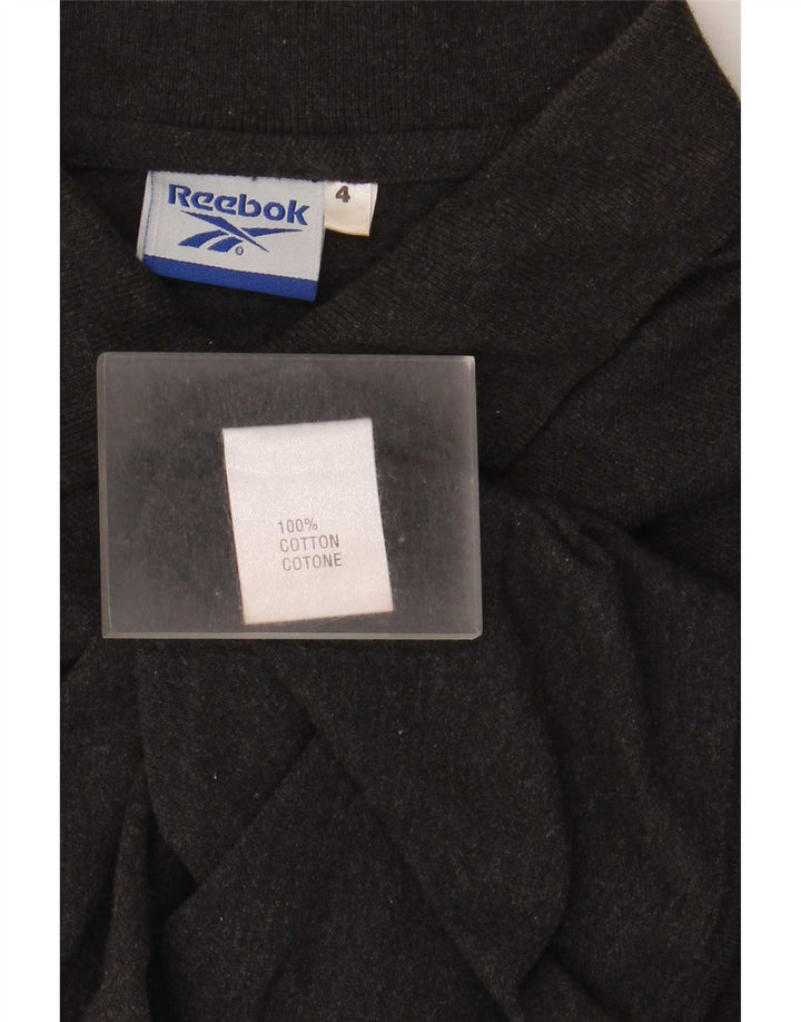 Tricou polo Reebok pentru bărbați, mare, negru, bumbac