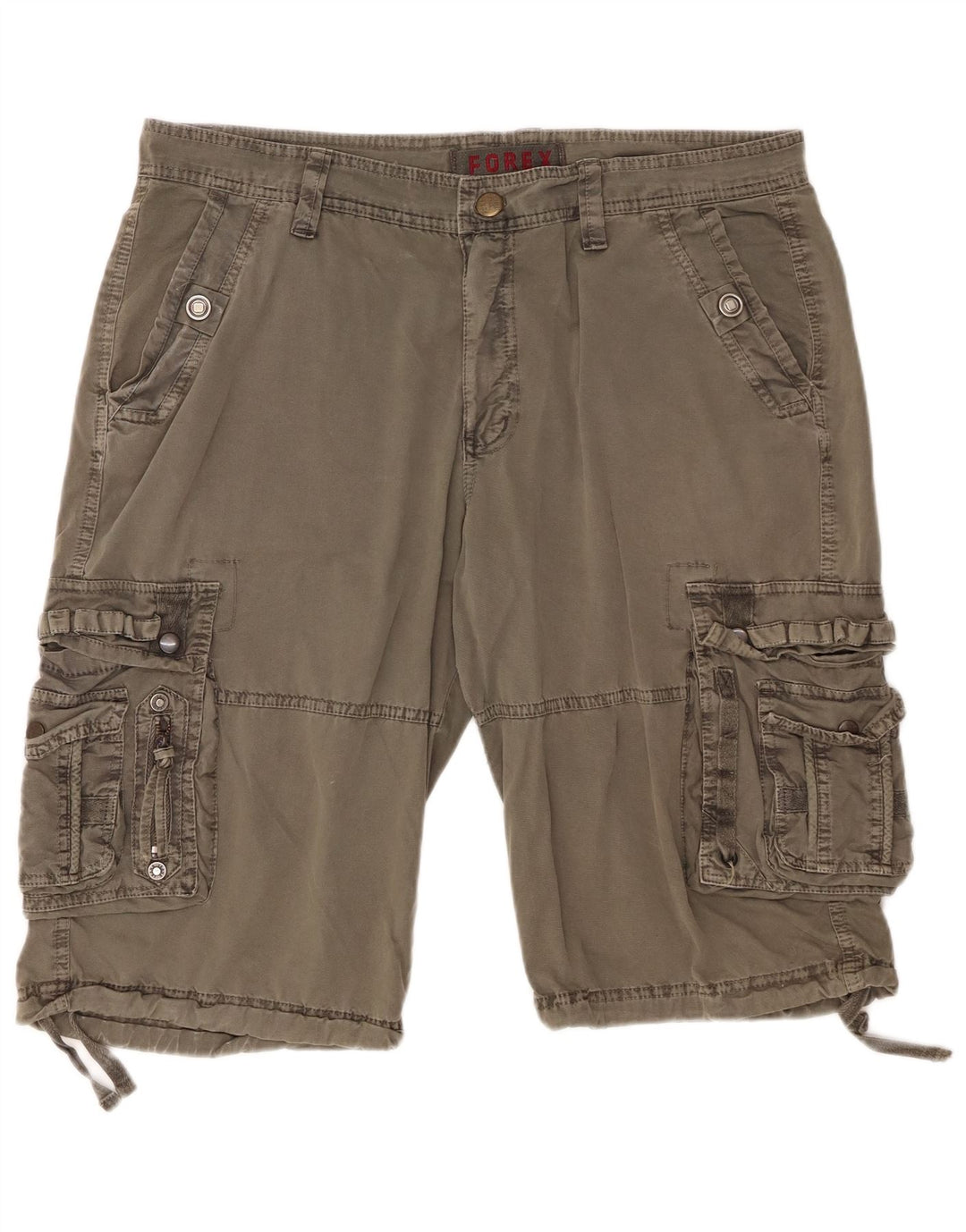 Pantaloni scurți cargo pentru bărbați FOREX W38 XL bumbac kaki