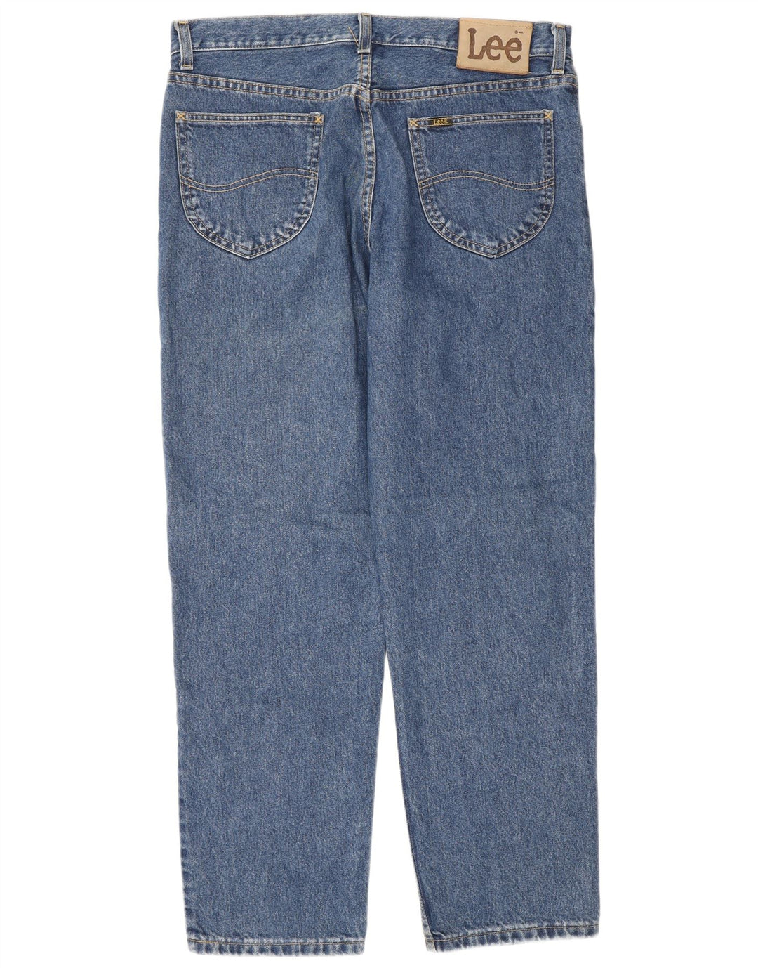 Blugi drepti pentru bărbați Lee W36 L30 Bumbac albastru