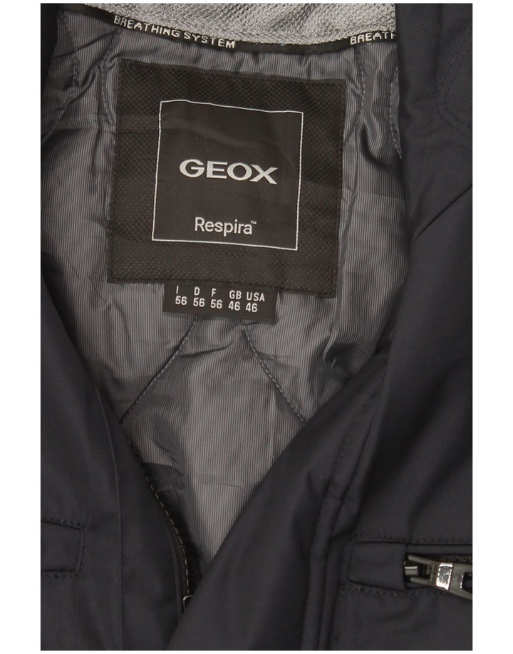 Jachetă pentru bărbați GEOX RESPIRA UK 46 3XL Bleumarin