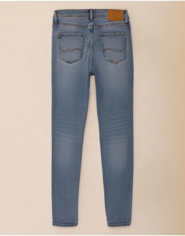 Jack & Jones Mens Pete Skinny Jeans W31 L32 Blue Cotton