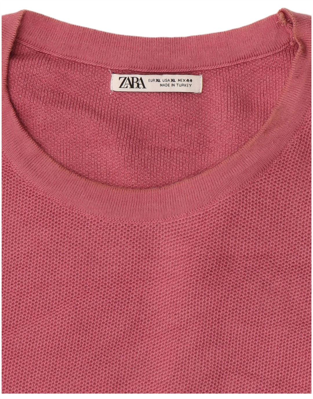 Tricou pentru bărbați Zara Top XL roz
