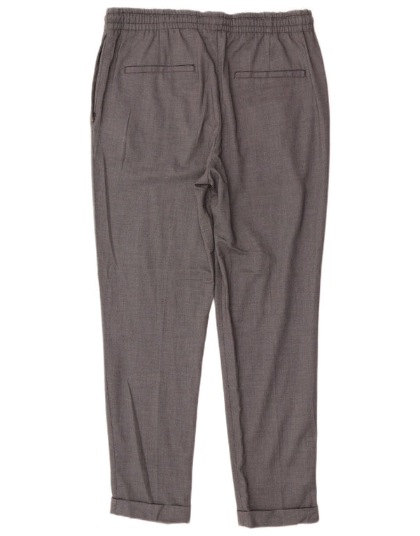 Pantaloni chino slim pentru femei Zara L32 L28 Gri Poliester