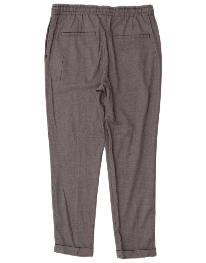 Pantaloni chino slim pentru femei Zara L32 L28 Gri Poliester