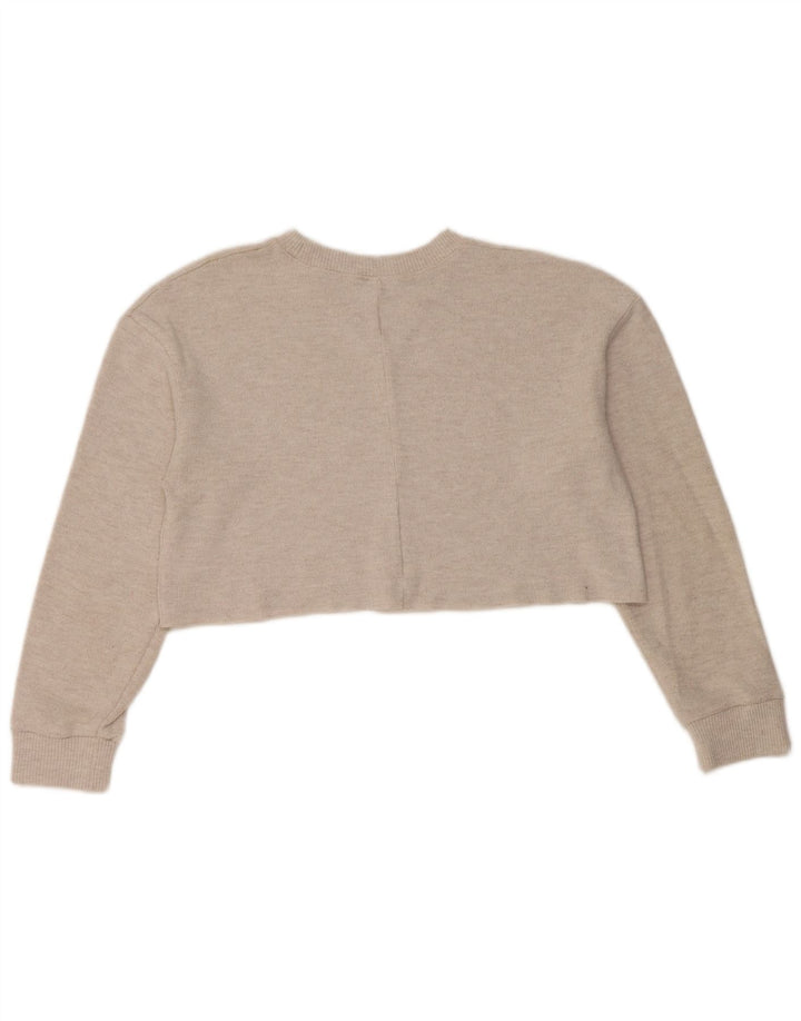 Pulover supradimensionat pentru femei Zara UK 10 Mic Gri