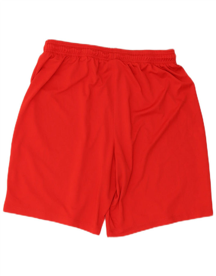 Pantaloni scurți sport Nike Dri Fit pentru bărbați XL poliester roșu