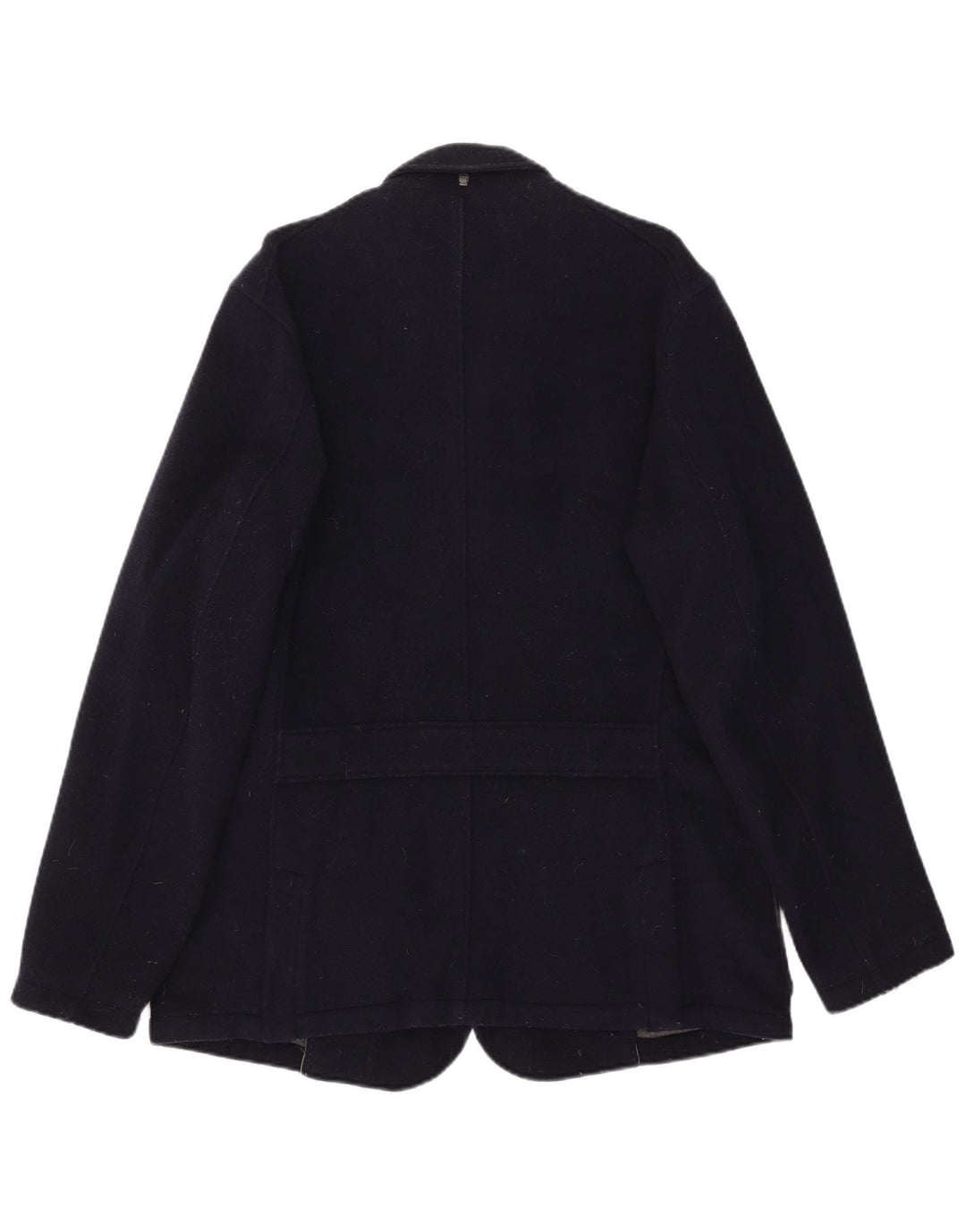Massimo Dutti Jachetă Blazer pentru bărbați cu 4 nasturi UK 42 XL Lână bleumarin