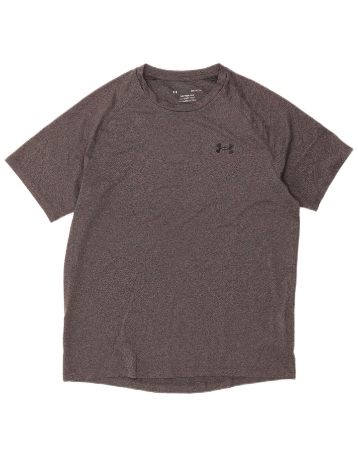 Tricou Under Armour pentru bărbați Top mic, gri, poliester