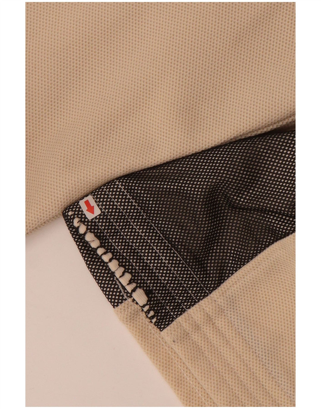 Jachetă de top pentru trening grafic ASICS pentru bărbați, bej mediu, color block