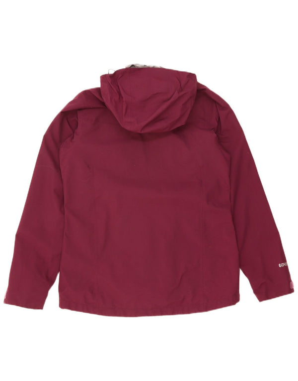 Jachetă de vânt cu glugă pentru femei Berghaus UK 12 Poliamidă violet mediu