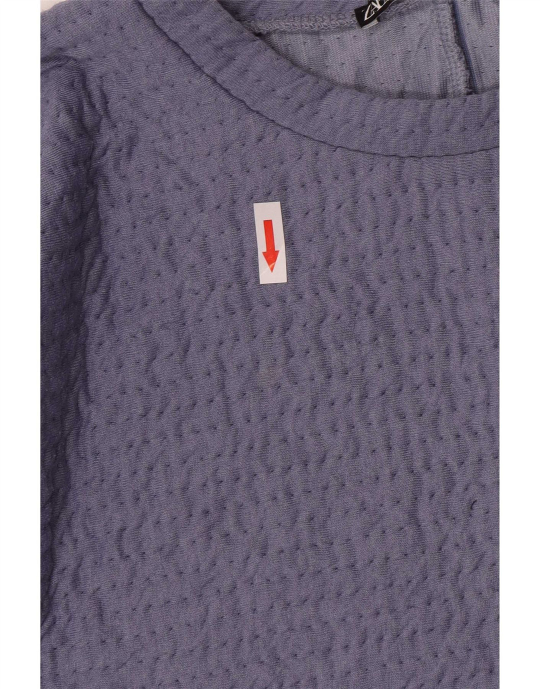 Bluză Crop Top pentru femei Zara UK 14 Mov mare