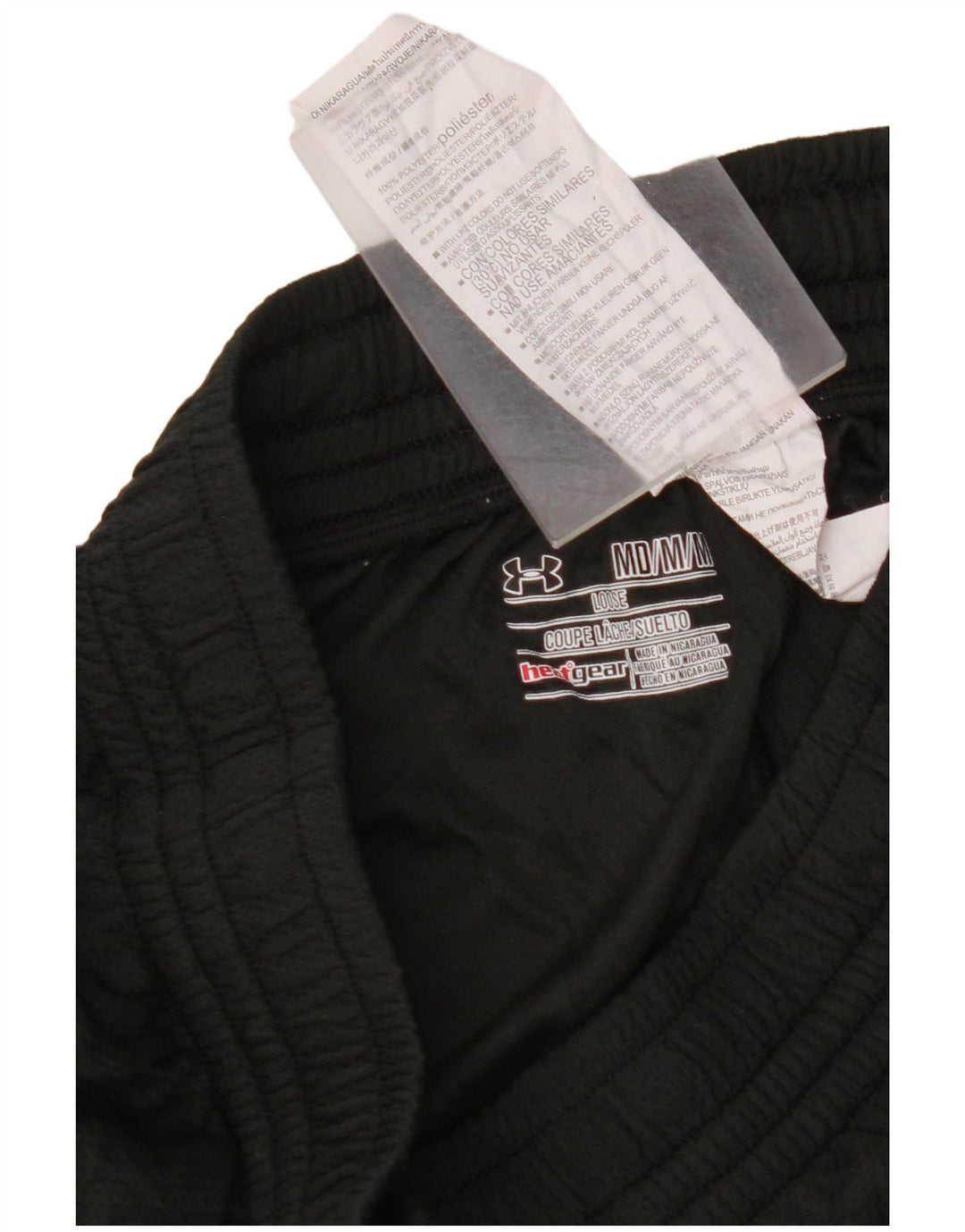 Pantaloni scurți sport pentru bărbați UNDER ARMOUR Heat Gear, mediu negru, color block