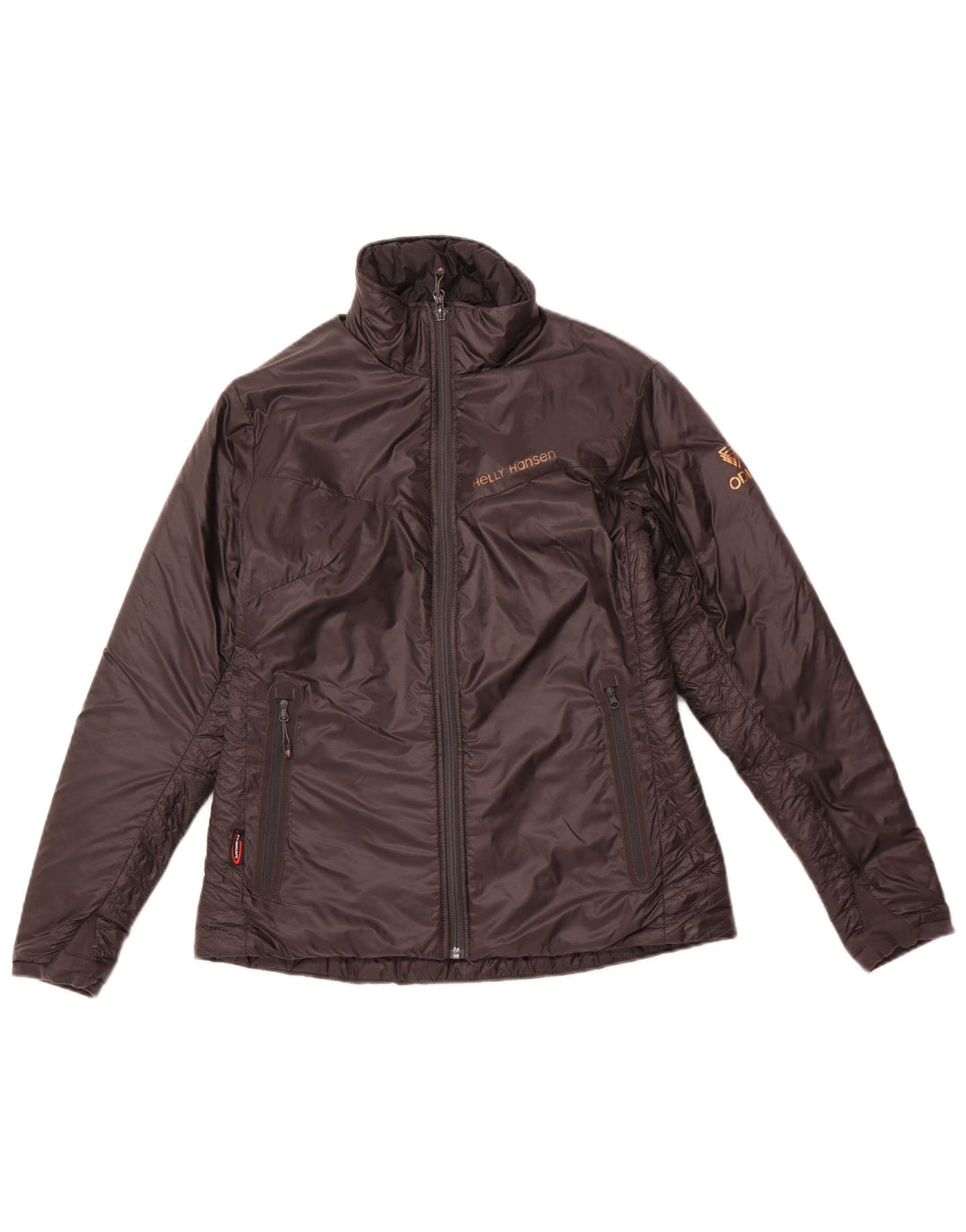 HELLY HANSEN Womens Odin Bomber Jacket UK 14 Medium Black Polyamide