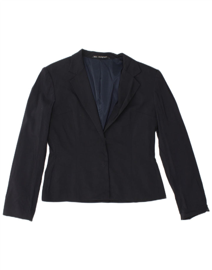 Jachetă pentru femei Marks & Spencer Autograph Blazer UK 12 Medium Bleumarin