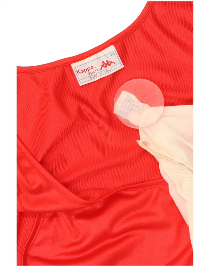 Set 2 piese pentru femei Kappa, IT 46, mare, roșu, poliamidă color bloc