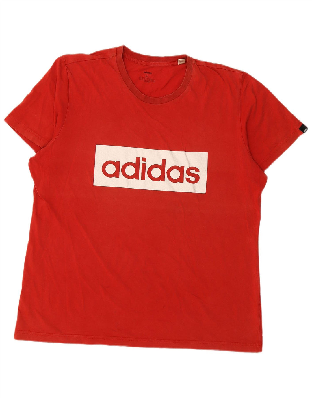 Tricou grafic ADIDAS pentru bărbați Top XL bumbac roșu