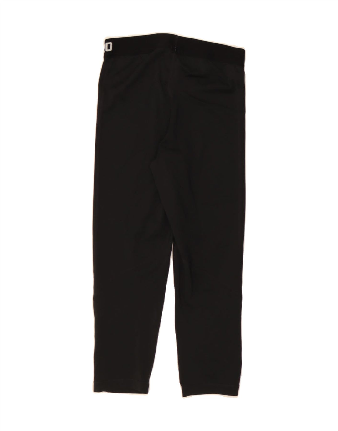 NIKE Womens Dri Fit Graphic Tracksuit Trousers UK 8 Small  Black Polyester Vintage Nike and Second-Hand Nike from Messina Hembry 