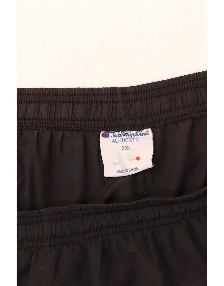 Pantaloni scurți sport Champion pentru bărbați 2XL poliester negru