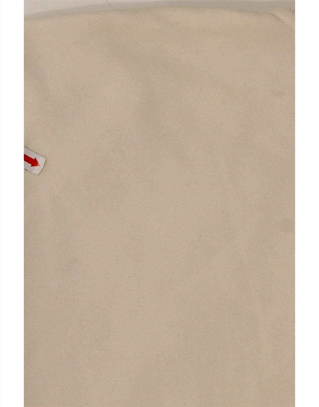 Hanorac REEBOK pentru bărbați, cu fermoar și cu fermoar, bumbac mediu alb